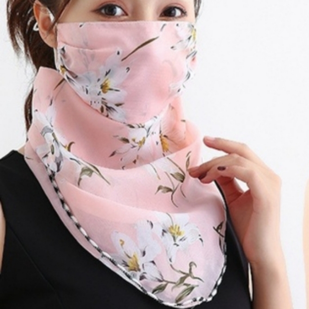Scarf Mask - Chiffon